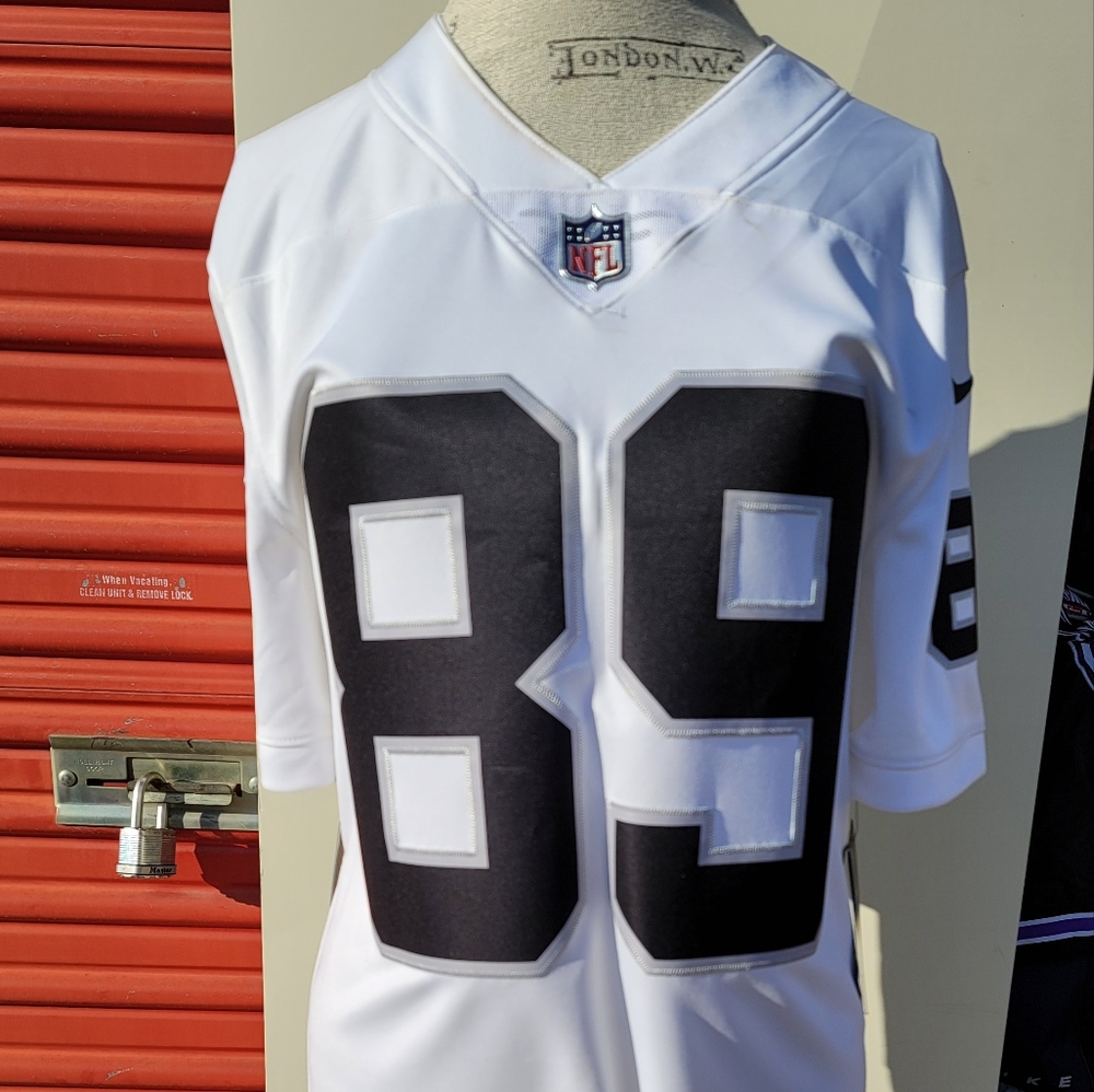 Amari Cooper raiders jersey %100 authentic New with tags white size small LV nfl